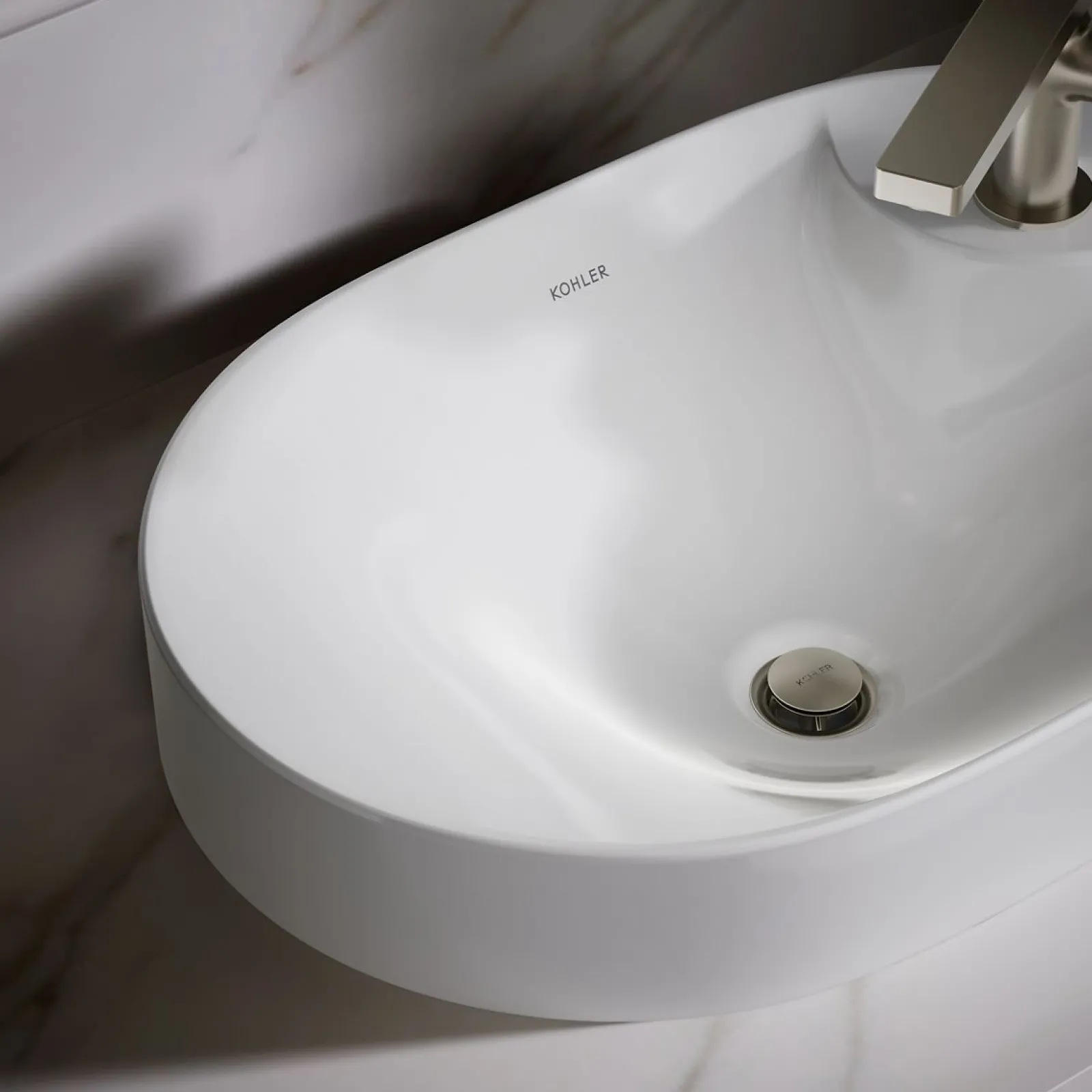22-3/4" oval vessel bathroom sink^Kohler Online