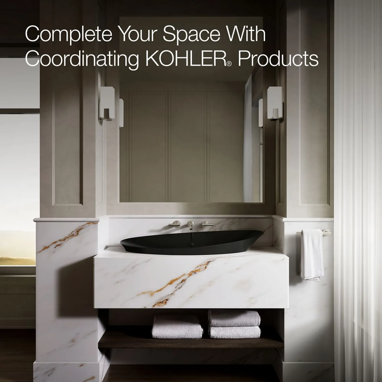 38-1/2" oval vessel bathroom sink^Kohler Outlet