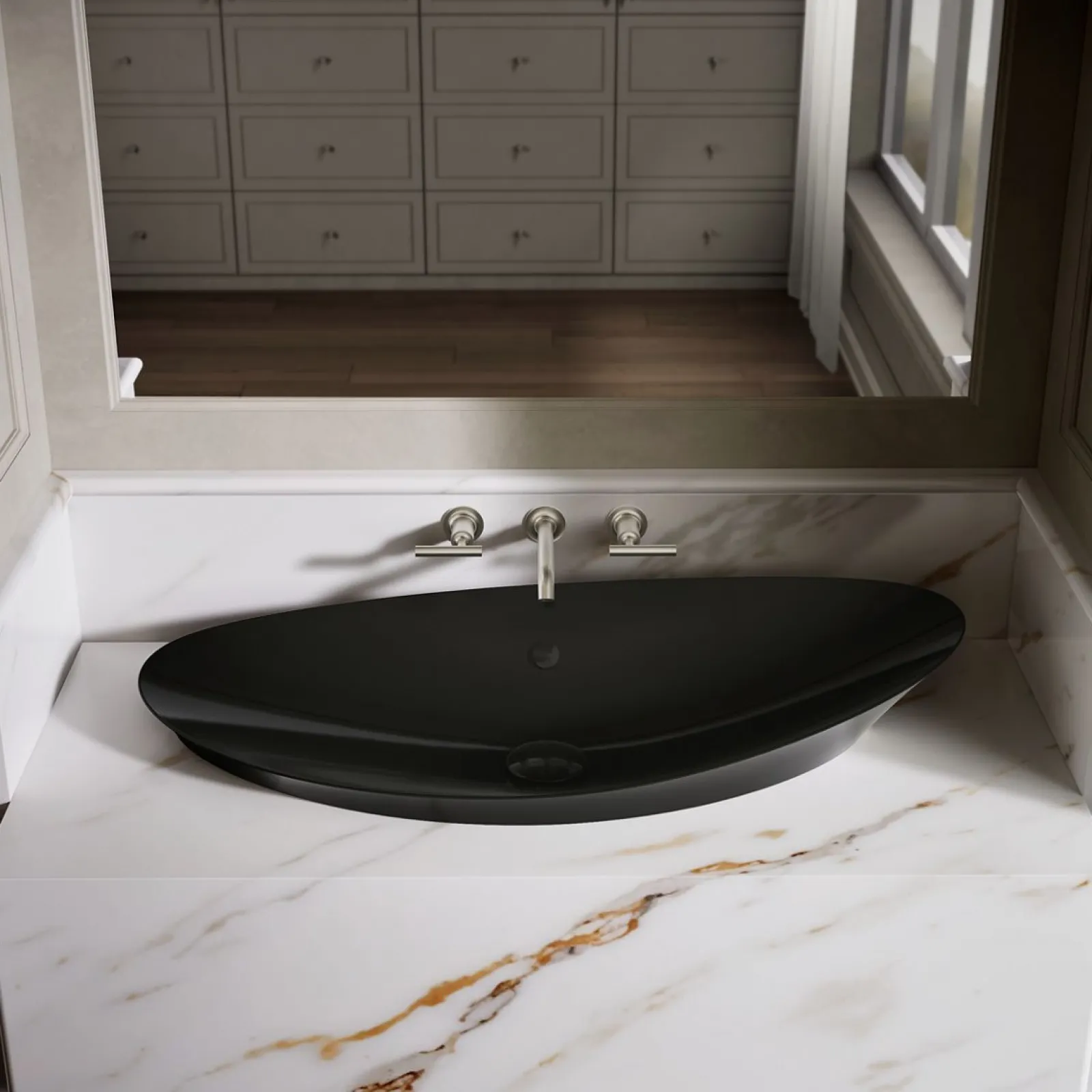 38-1/2" oval vessel bathroom sink^Kohler Outlet