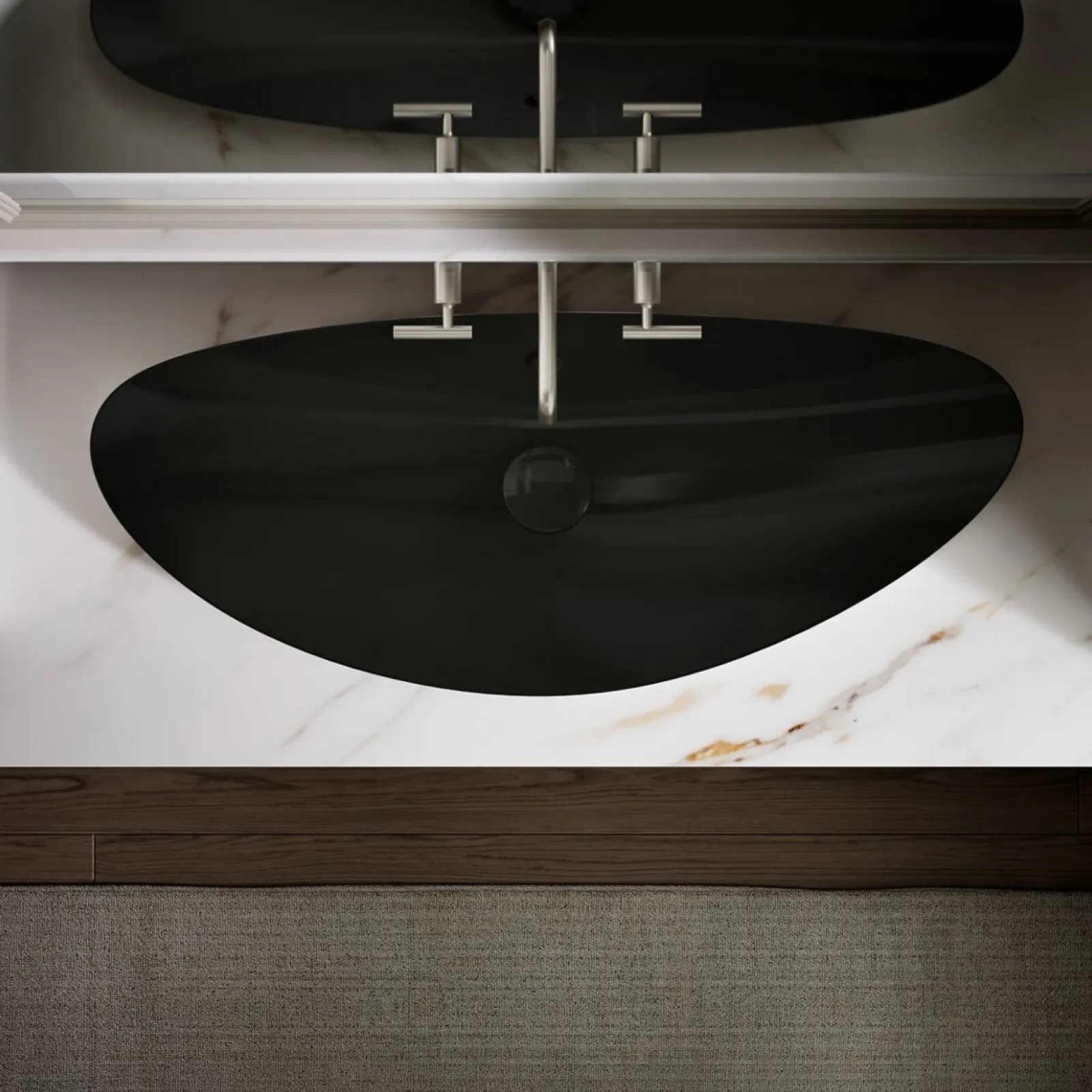 38-1/2" oval vessel bathroom sink^Kohler Outlet