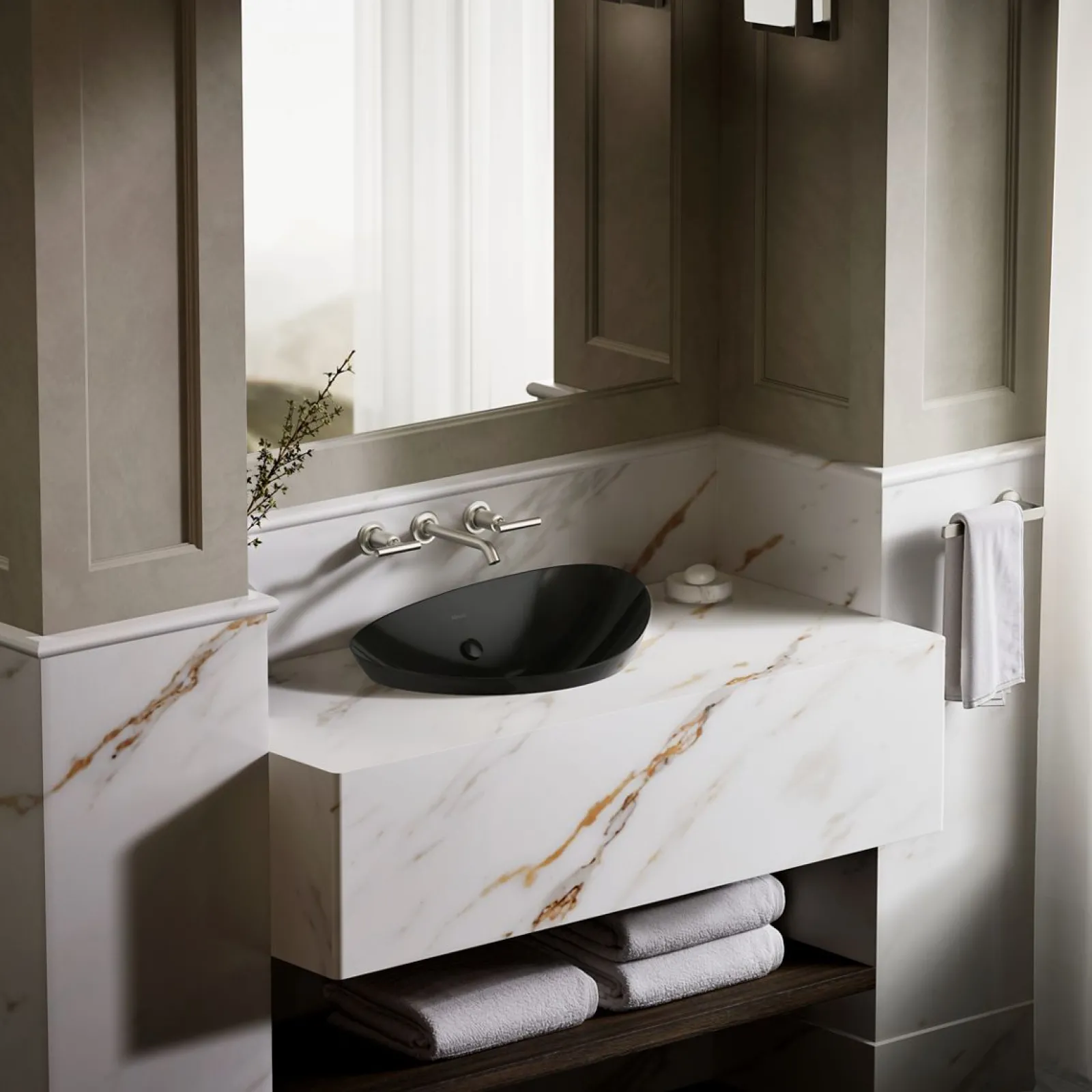 21" oval vessel bathroom sink^Kohler Best
