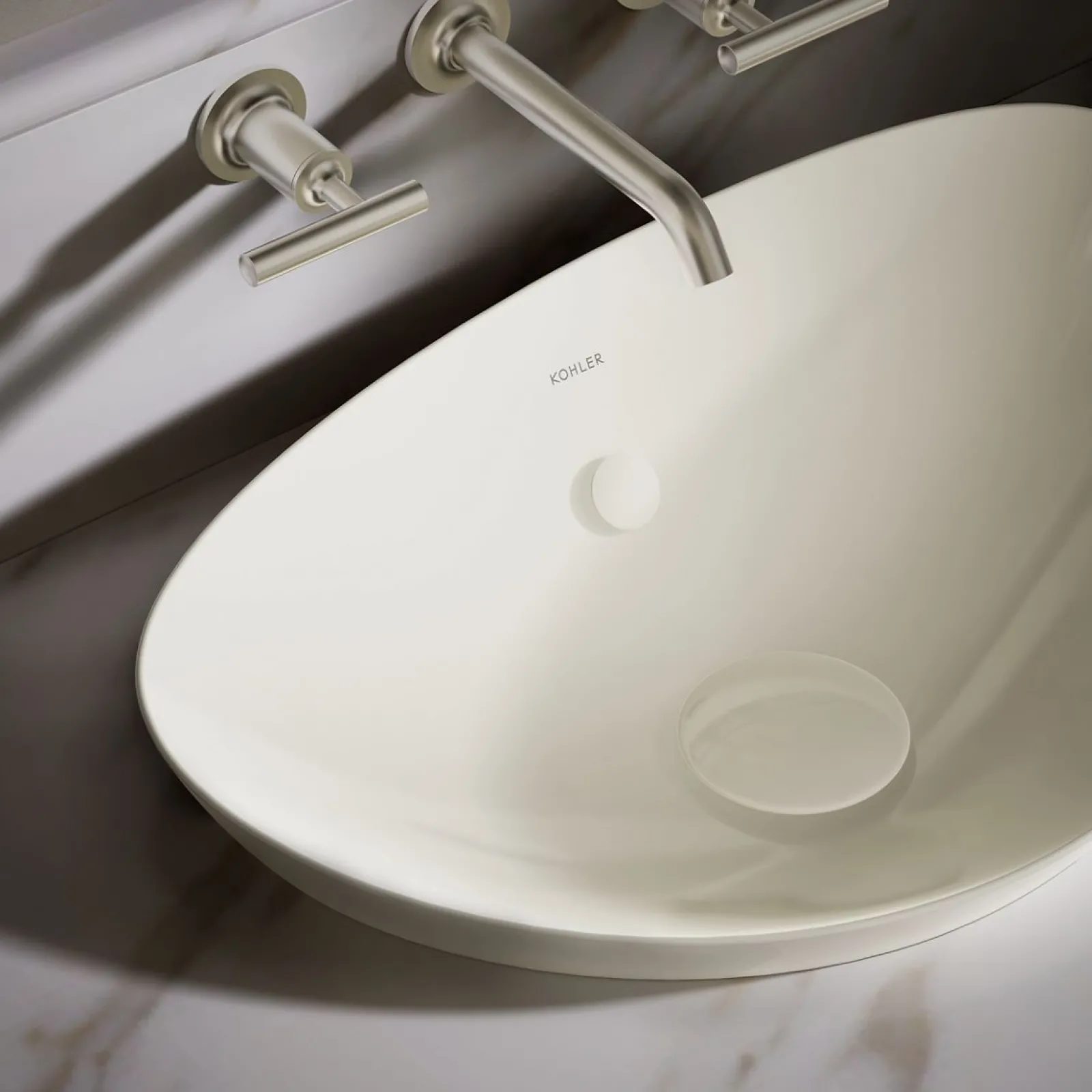 21" oval vessel bathroom sink^Kohler Best