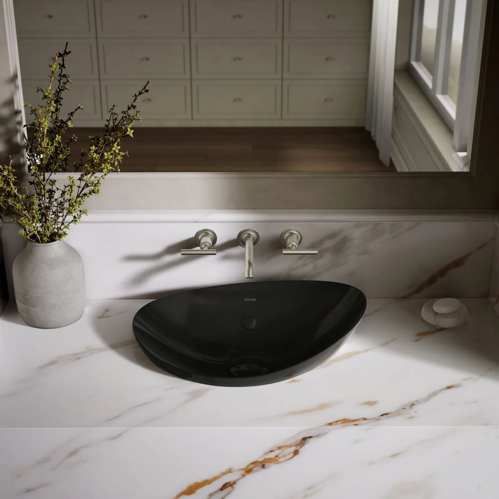 21" oval vessel bathroom sink^Kohler Best