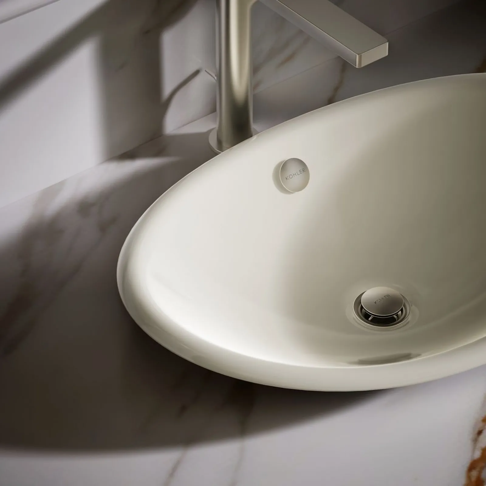 20-3/4" oval vessel bathroom sink^Kohler Best