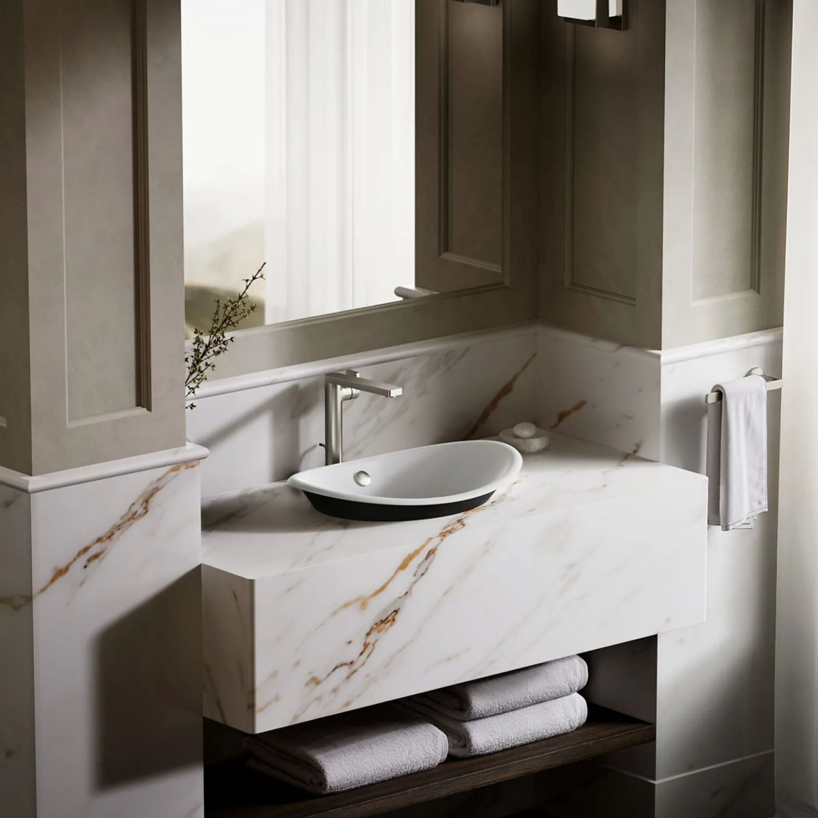 20-3/4" oval vessel bathroom sink^Kohler Discount