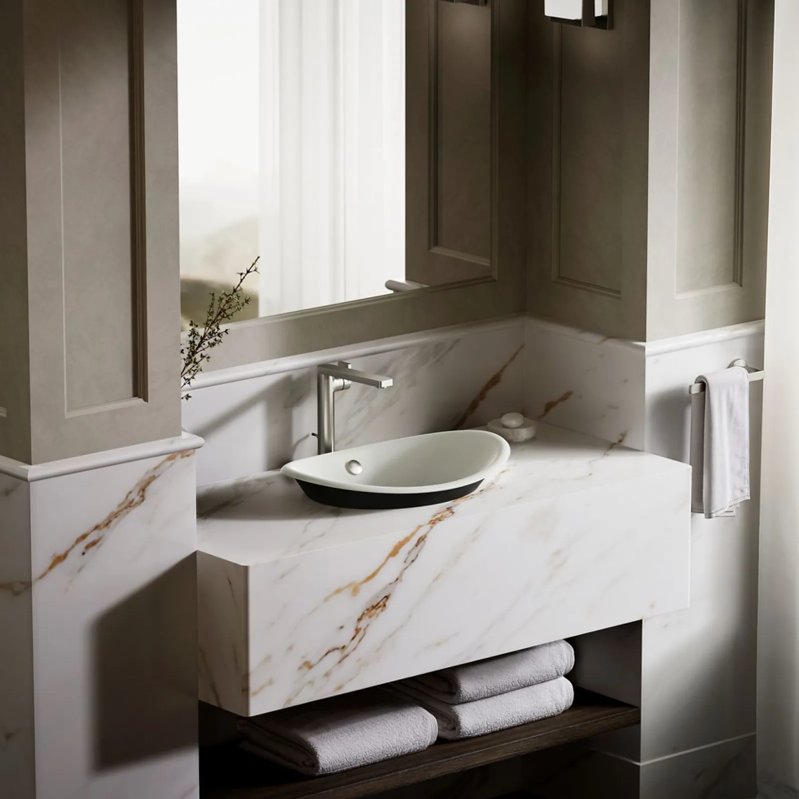20-3/4" oval vessel bathroom sink^Kohler Discount