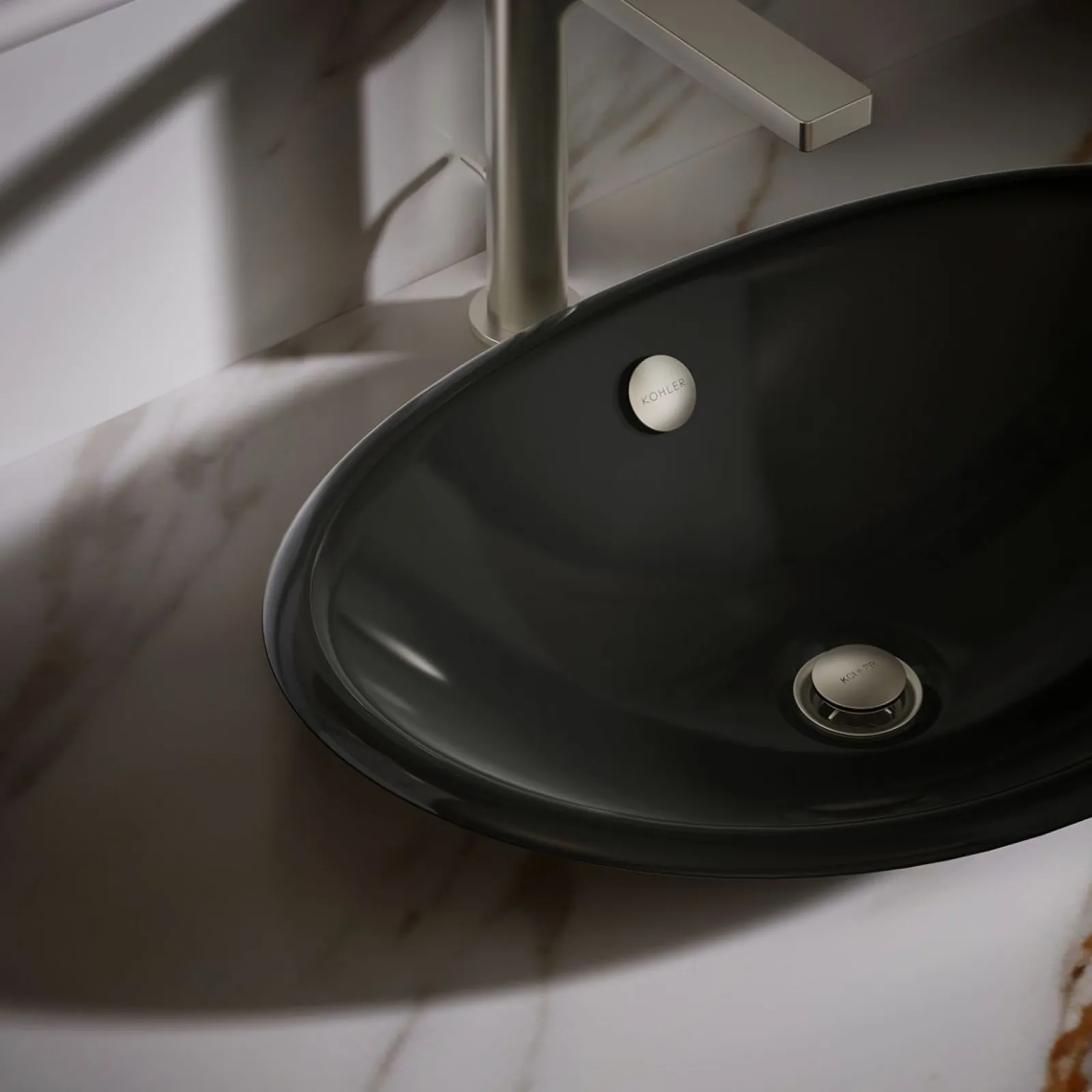 20-3/4" oval vessel bathroom sink^Kohler Discount