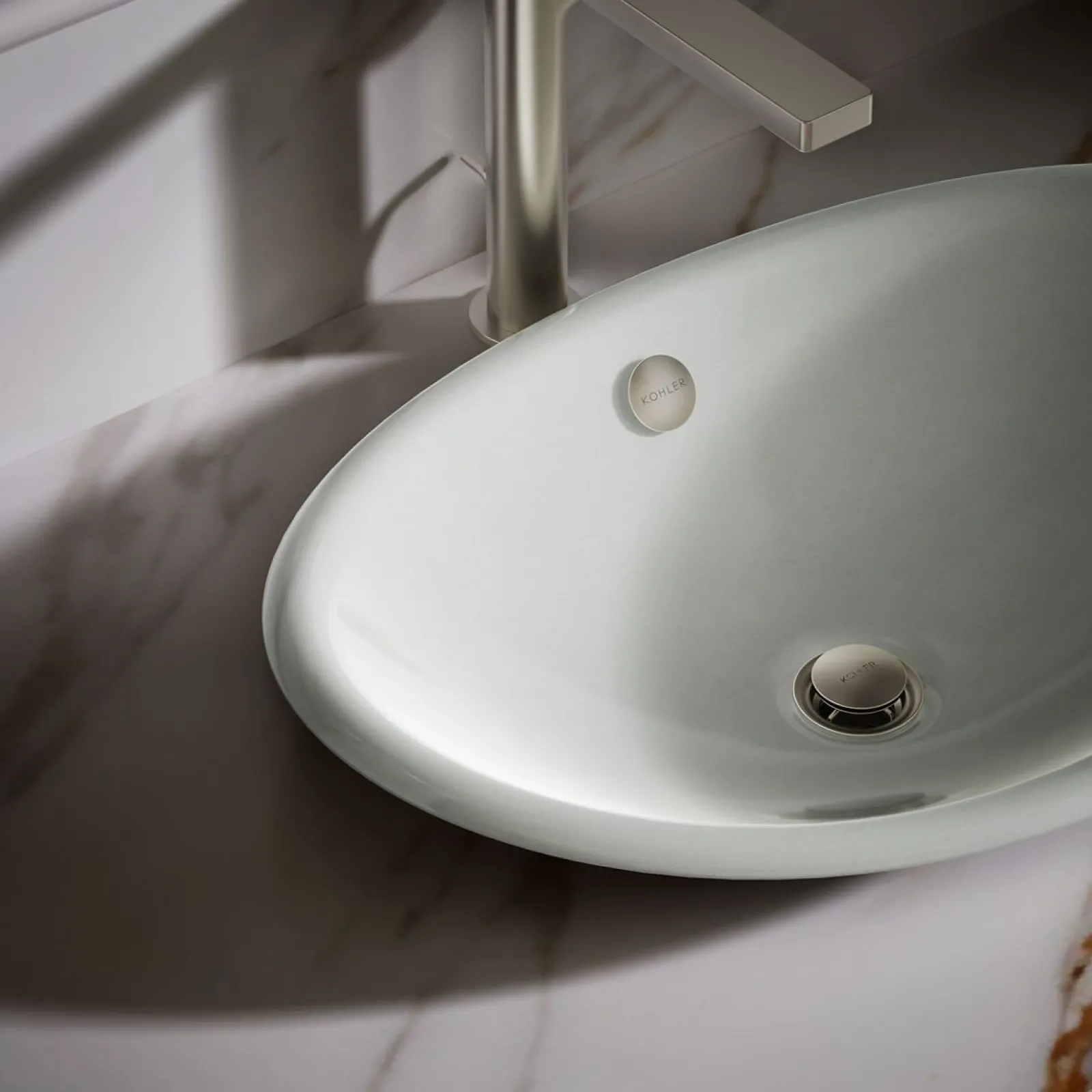 20-3/4" oval vessel bathroom sink^Kohler Discount