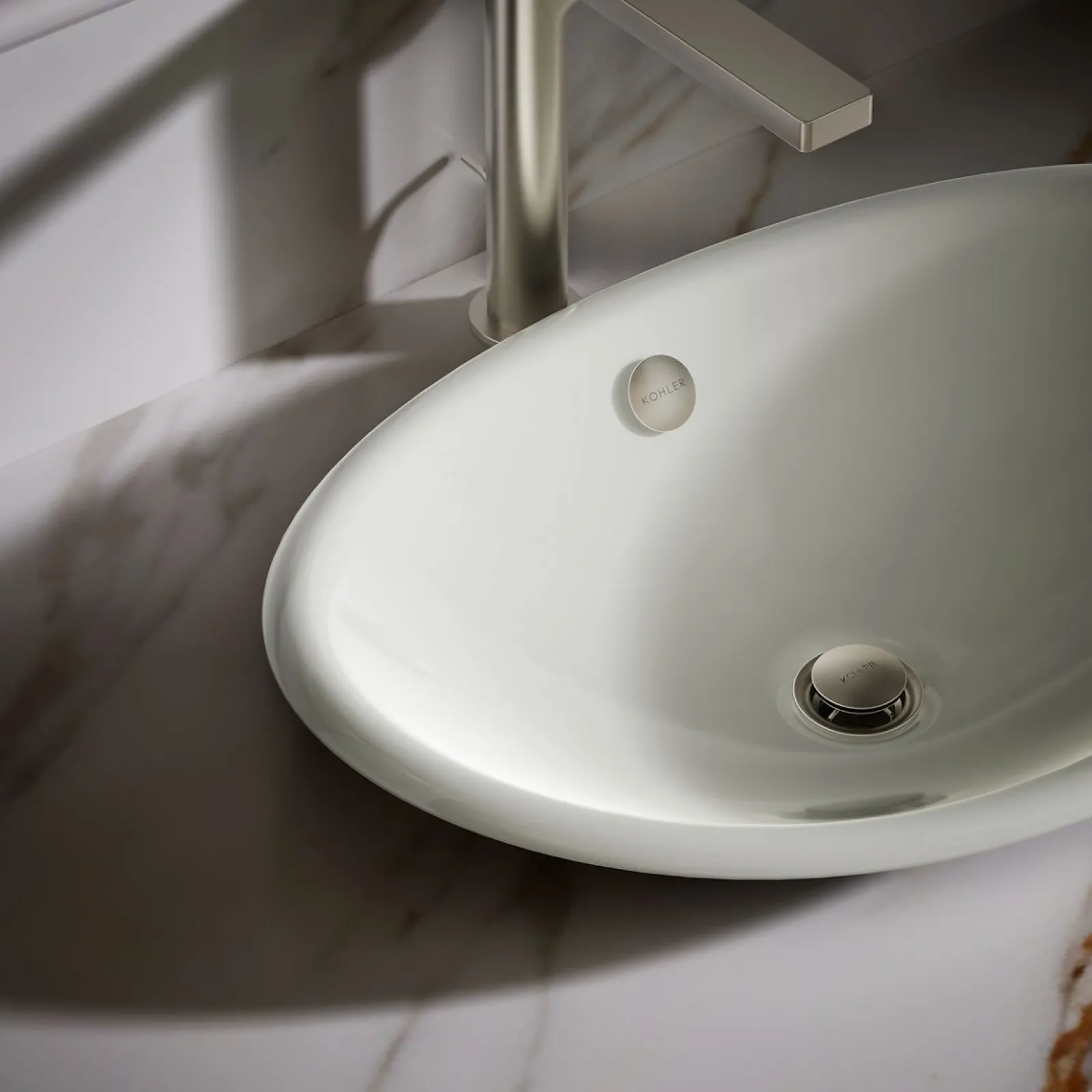 20-3/4" oval vessel bathroom sink^Kohler Discount