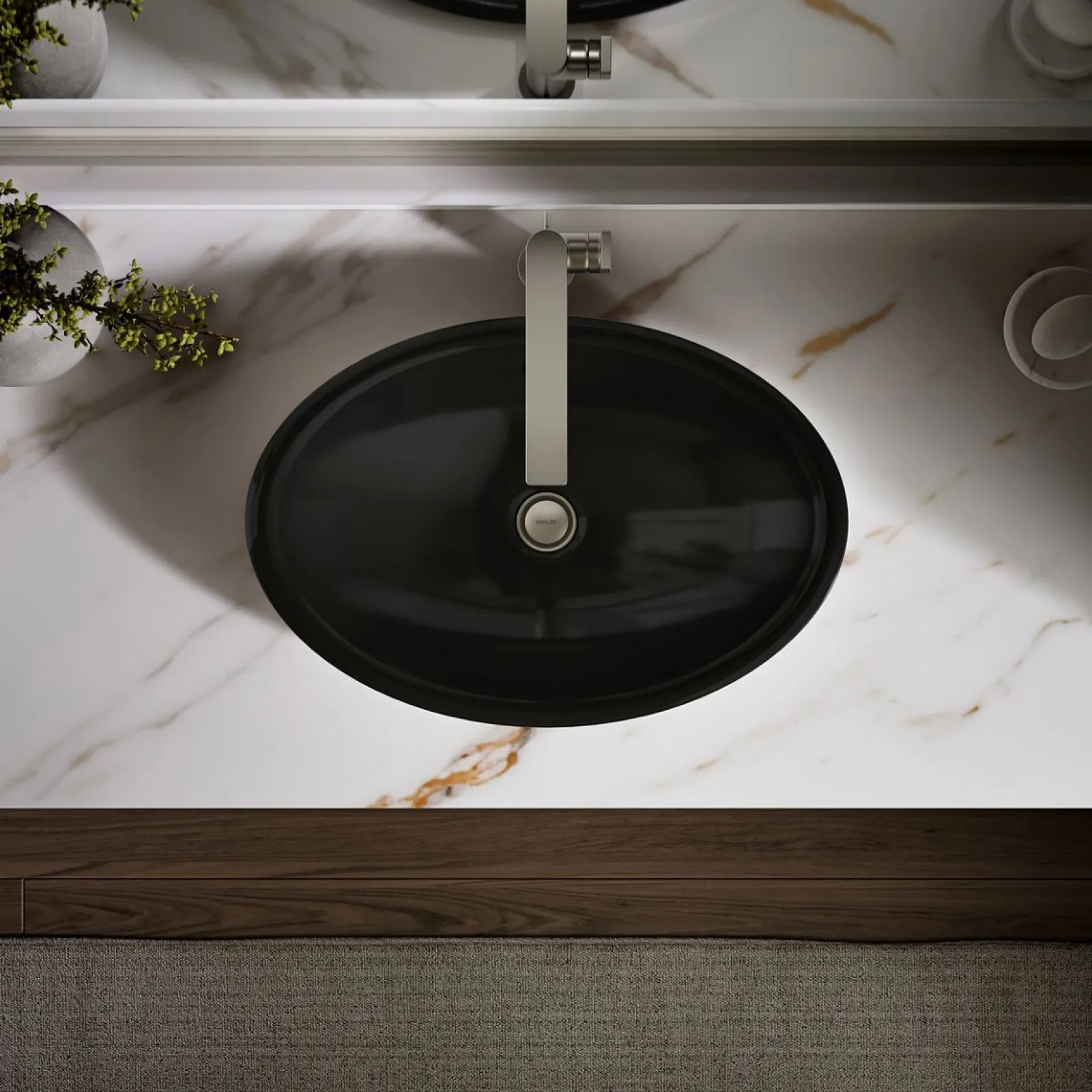 20-3/4" oval vessel bathroom sink^Kohler Discount