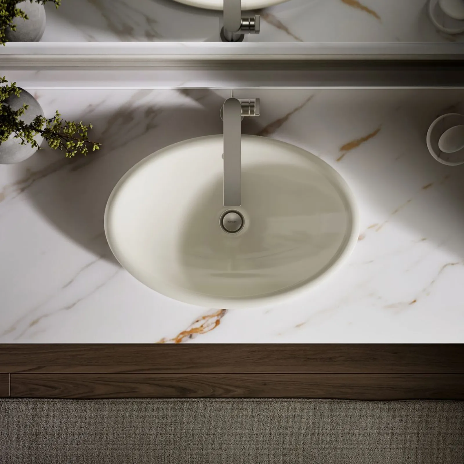 20-3/4" oval vessel bathroom sink^Kohler Discount