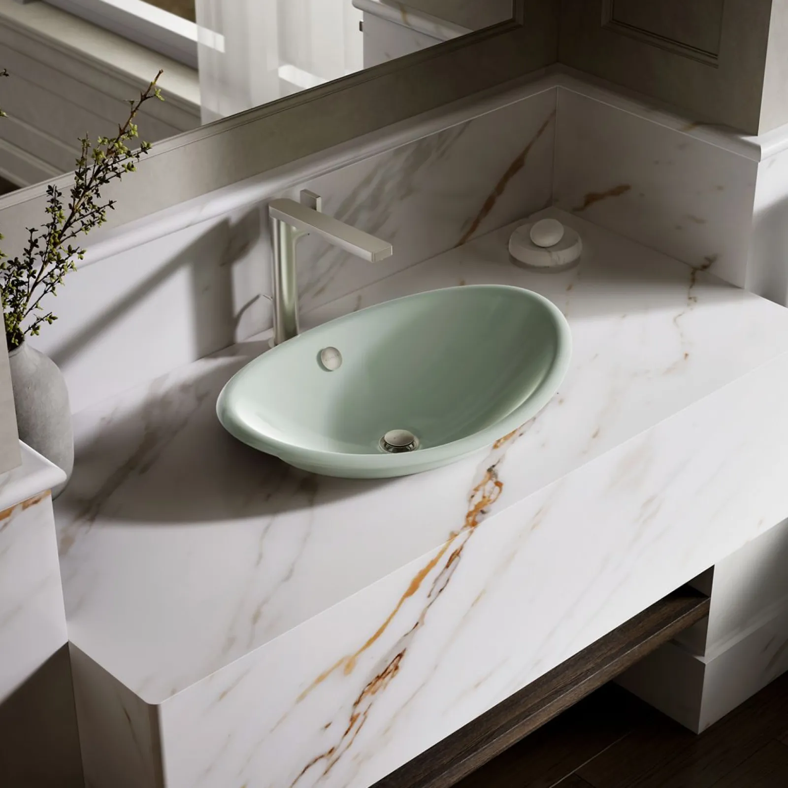 20-3/4" oval vessel bathroom sink^Kohler Discount