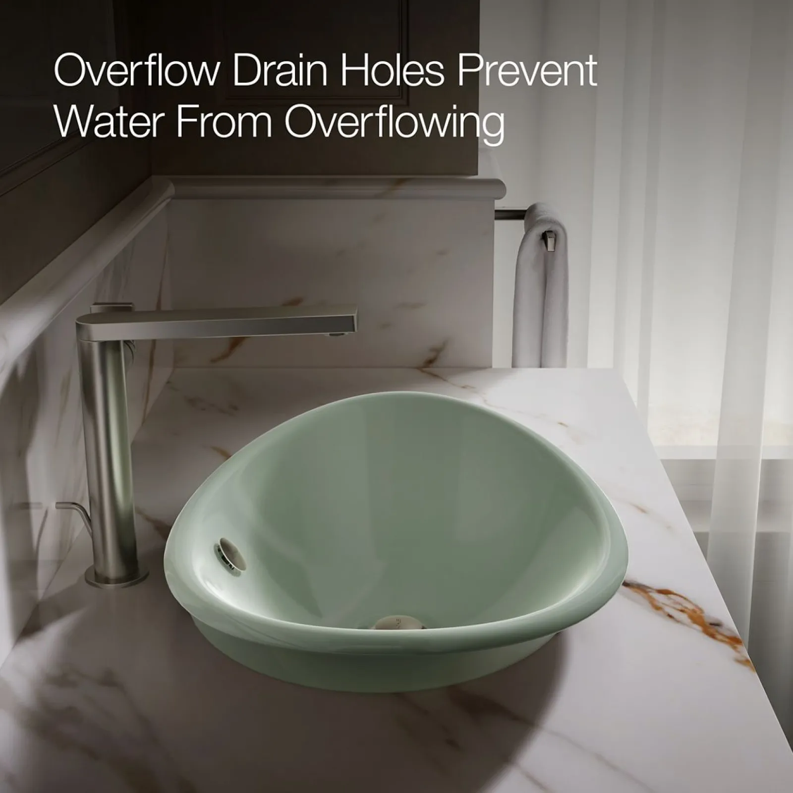 20-3/4" oval vessel bathroom sink^Kohler Discount