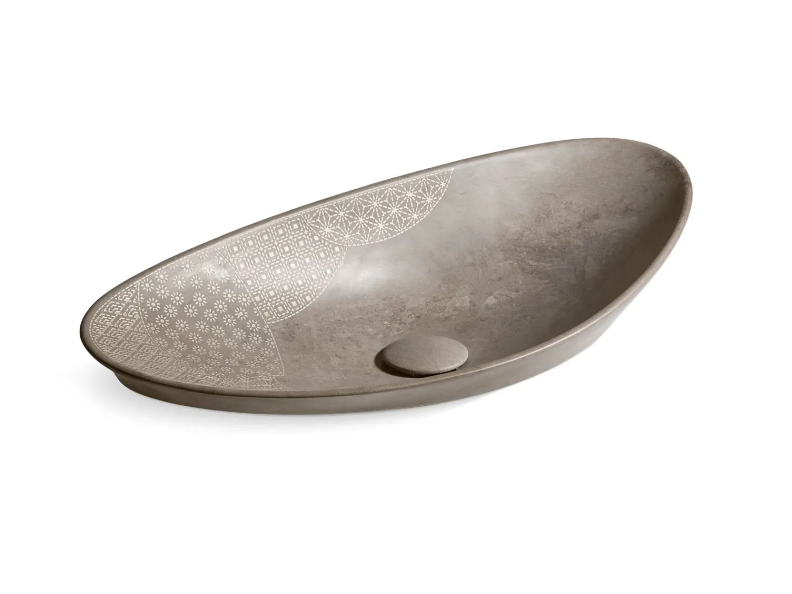 28" oval vessel bathroom sink, no overflow^Kohler Discount