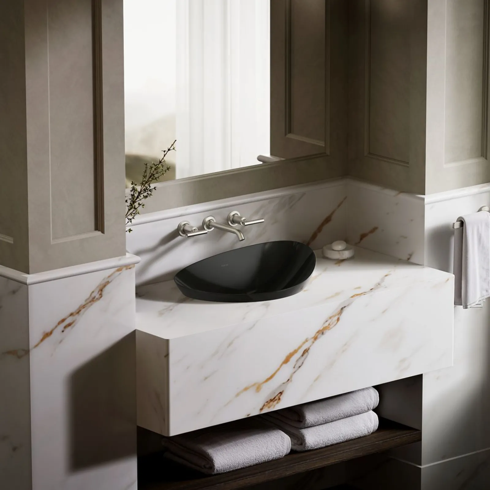 21" oval vessel bathroom sink, no overflow^Kohler Online