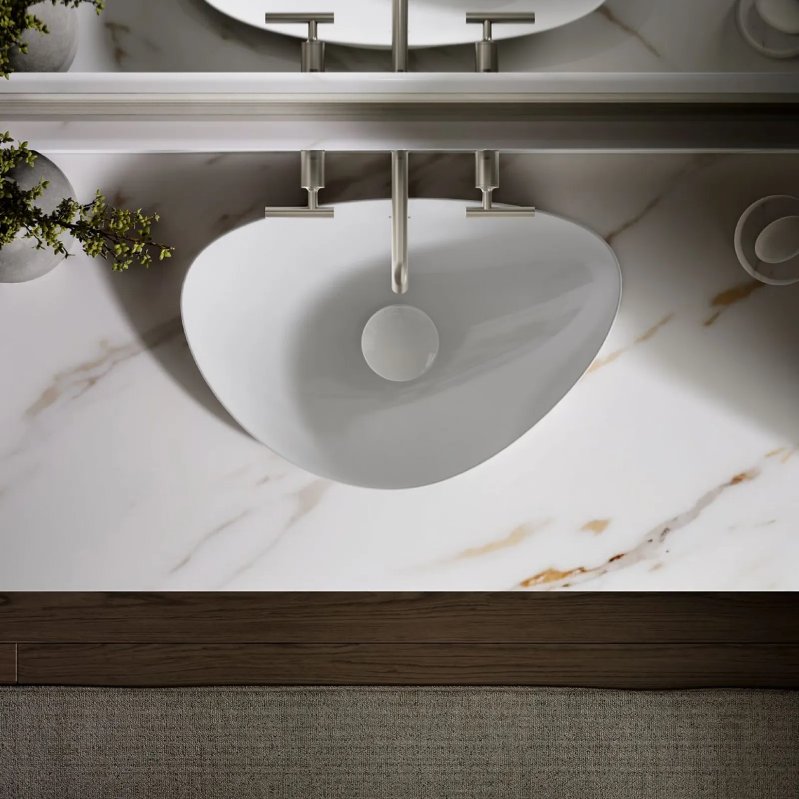 21" oval vessel bathroom sink, no overflow^Kohler Online