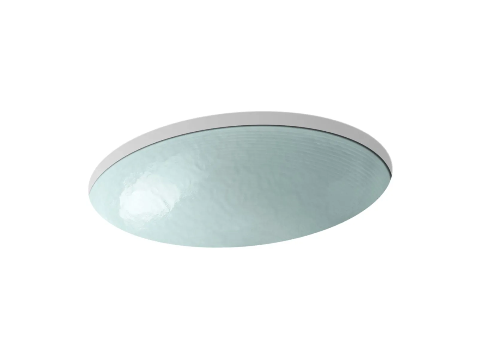 19" oval wall-mount/undermount bathroom sink, no overflow^Kohler Outlet