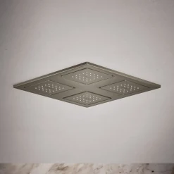 Overhead shower panel with four 22-nozzle sprayheads^Kohler