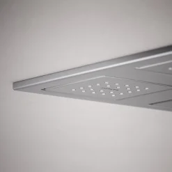 Overhead shower panel with four 22-nozzle sprayheads^Kohler