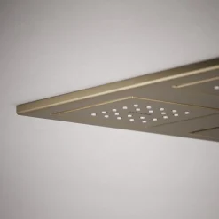 Overhead shower panel with four 22-nozzle sprayheads^Kohler