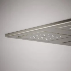 Overhead shower panel with four 22-nozzle sprayheads^Kohler