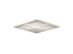 Overhead shower panel with four 22-nozzle sprayheads^Kohler