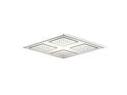 Overhead shower panel with four 22-nozzle sprayheads^Kohler