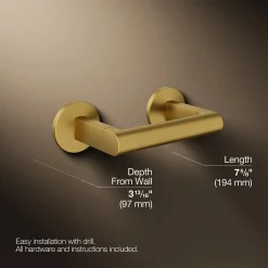 Pivoting toilet paper holder^Kohler New