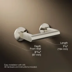 Pivoting toilet paper holder^Kohler New