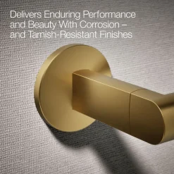 Pivoting toilet paper holder^Kohler New