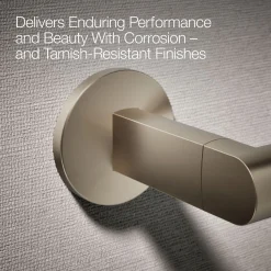 Pivoting toilet paper holder^Kohler New