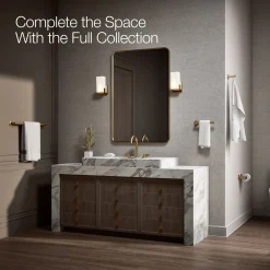 Pivoting toilet paper holder^Kohler New