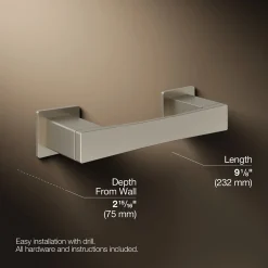 Pivoting toilet paper holder^Kohler New