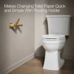 Pivoting toilet paper holder^Kohler Outlet