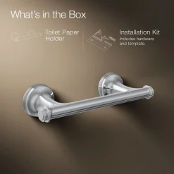 Pivoting toilet paper holder^Kohler Best