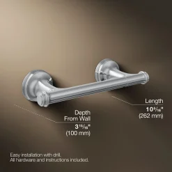 Pivoting toilet paper holder^Kohler Best