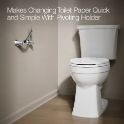 Pivoting toilet paper holder^Kohler Clearance