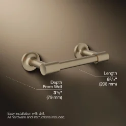 Pivoting toilet paper holder^Kohler Outlet