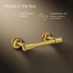 Pivoting toilet paper holder^Kohler Outlet