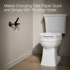 Pivoting toilet paper holder^Kohler Online
