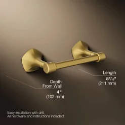 Pivoting toilet paper holder^Kohler New