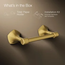 Pivoting toilet paper holder^Kohler New