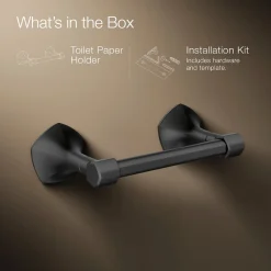 Pivoting toilet paper holder^Kohler New