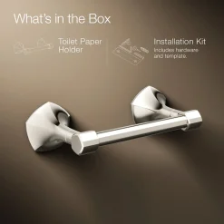 Pivoting toilet paper holder^Kohler New