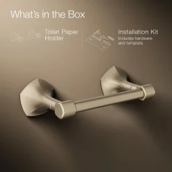 Pivoting toilet paper holder^Kohler New