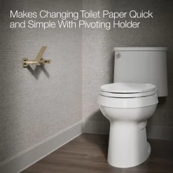 Pivoting toilet paper holder^Kohler Clearance