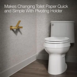 Pivoting toilet paper holder^Kohler Clearance