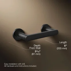 Pivoting toilet paper holder^Kohler Outlet