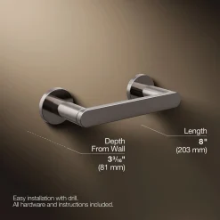 Pivoting toilet paper holder^Kohler Outlet
