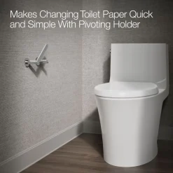Pivoting toilet paper holder^Kohler Outlet